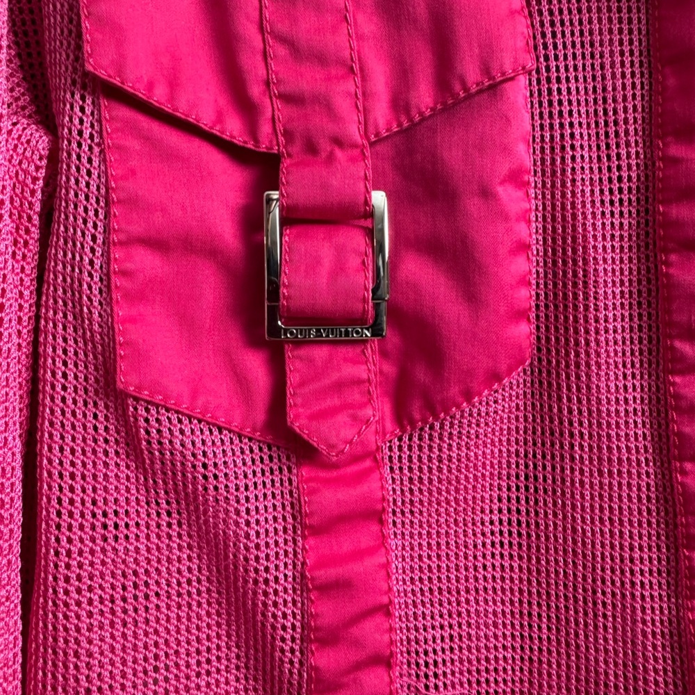 Louis Vuitton Sheer Button-Up Shirt - Picture 2 of 7